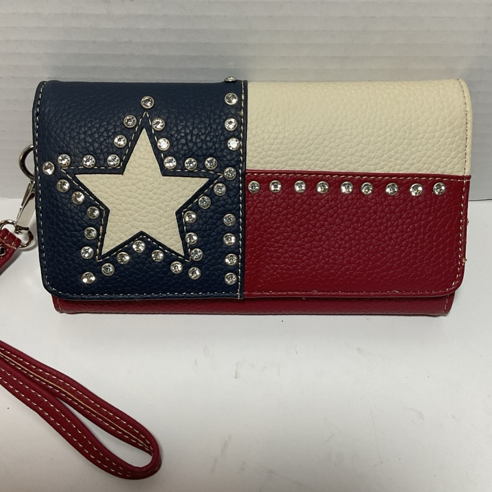 Montana West Wristlet Wallet Cowgirl Western USA Texas Pride